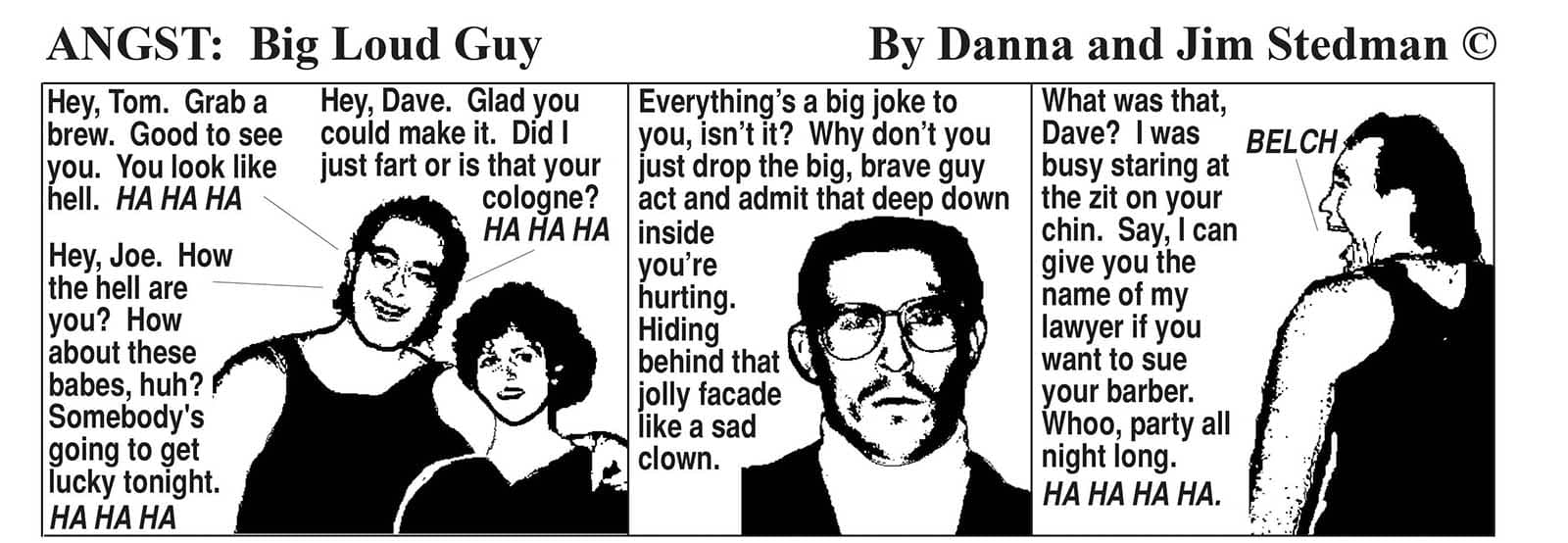 ANGST Comic Big Loud Guy