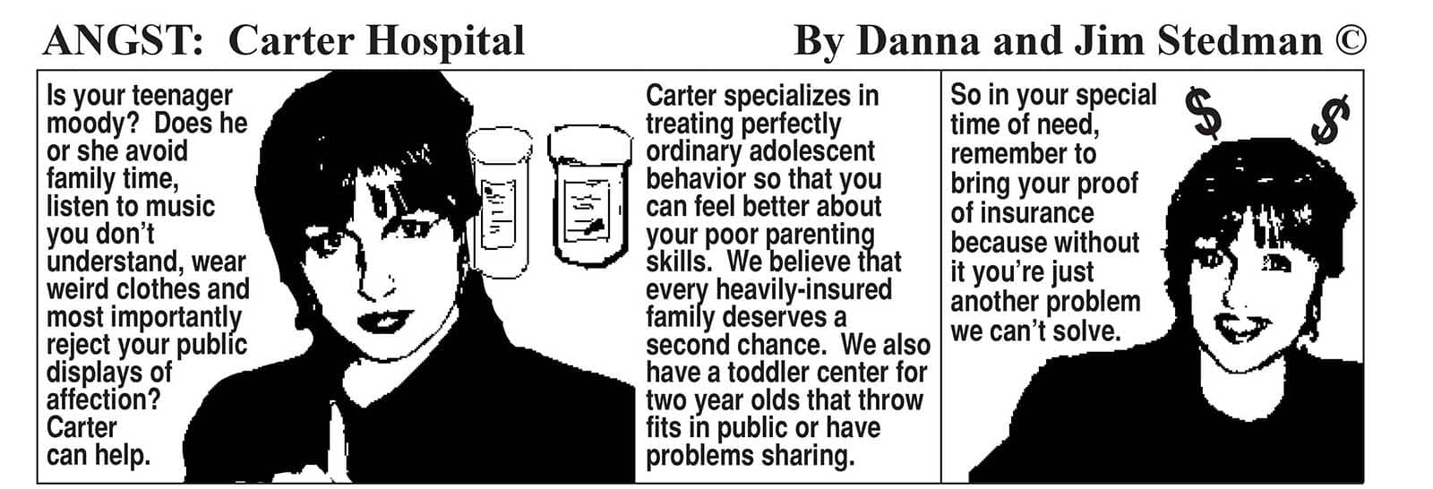 ANGST Comic Carter Hospital