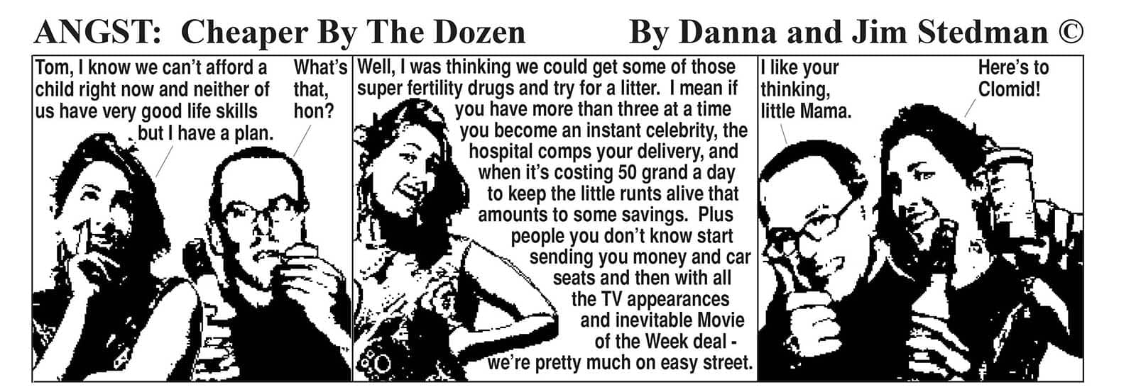 ANGST Comic Cheaper By The Dozen