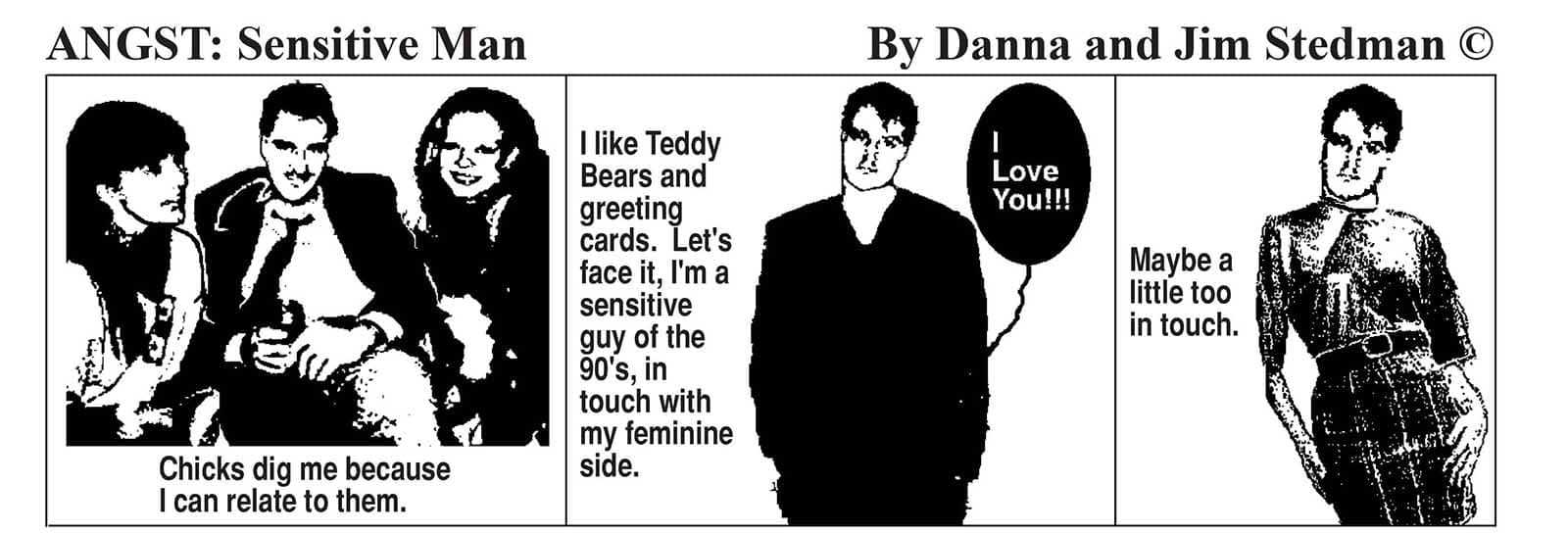 ANGST Comic Senstive Man